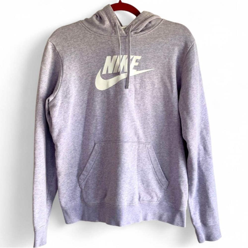 Nike Women's Lavender Heather Hoodie Sweatshirt Size M